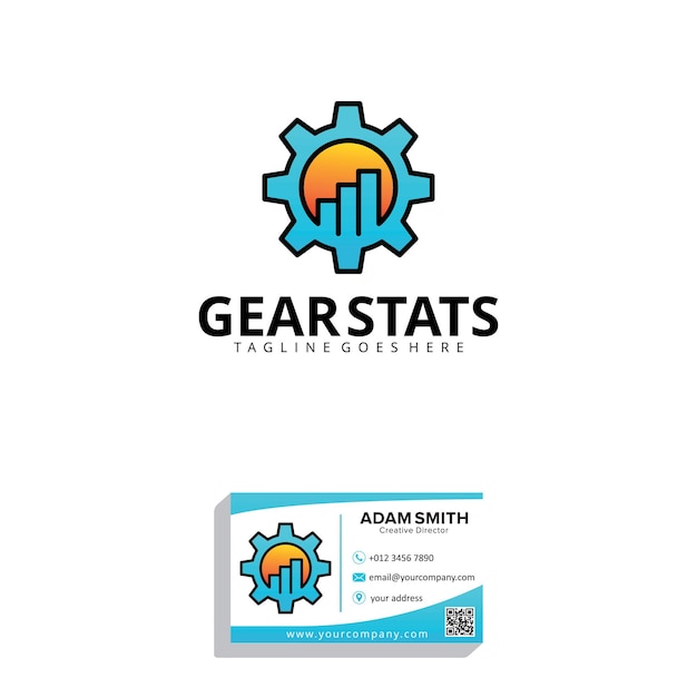 Szablon Projektu Logo Gear Stats