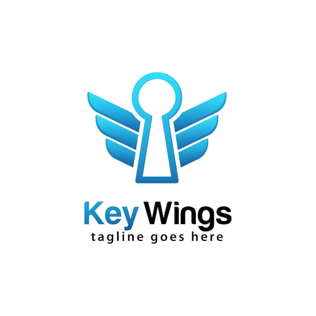 Szablon Projektu Logo Key Wings