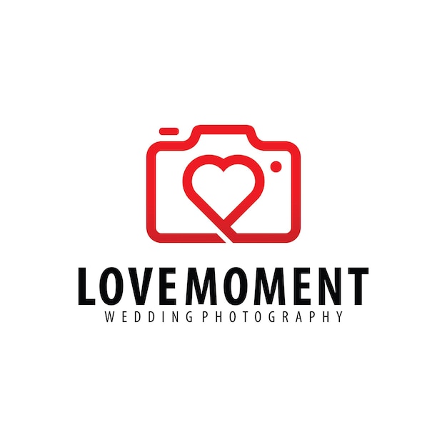 Szablon Projektu Logo Love Moment