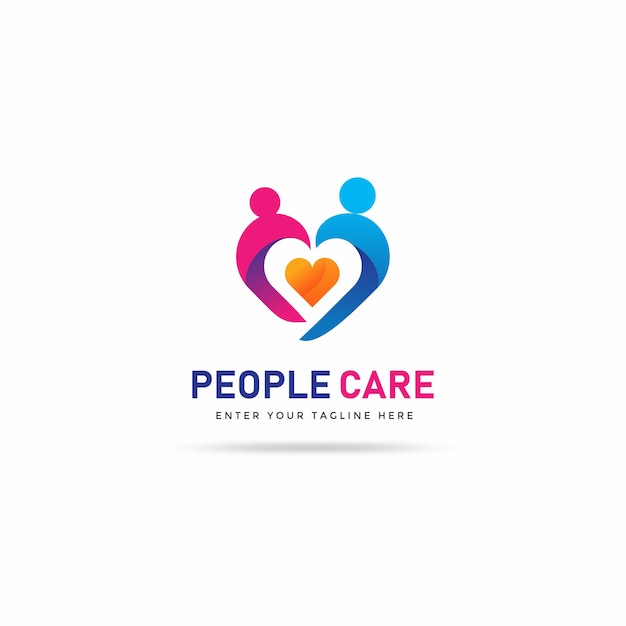 Szablon Projektu Logo Love People