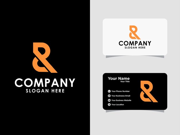 Szablon projektu logo minimalistyczny monogram list rs
