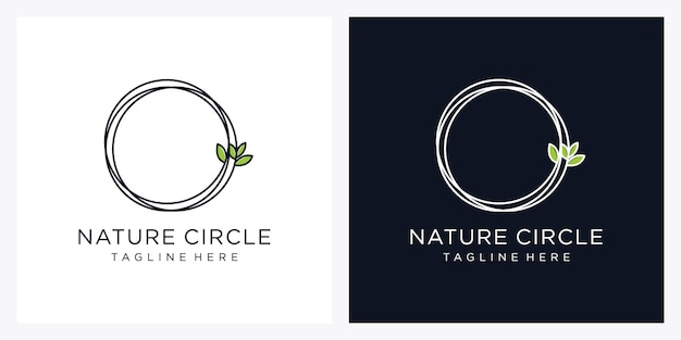 Szablon Projektu Logo Naturalne Koło