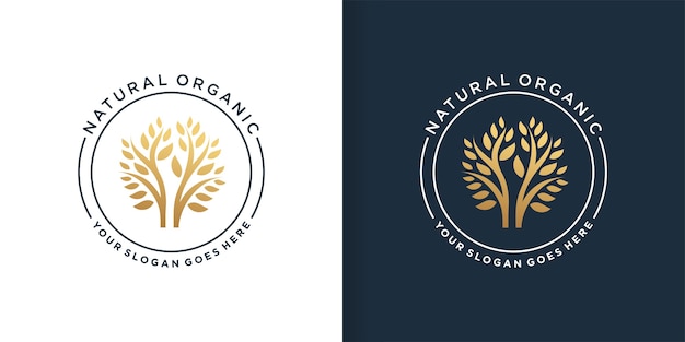 Szablon Projektu Logo Naturalne Organiczne