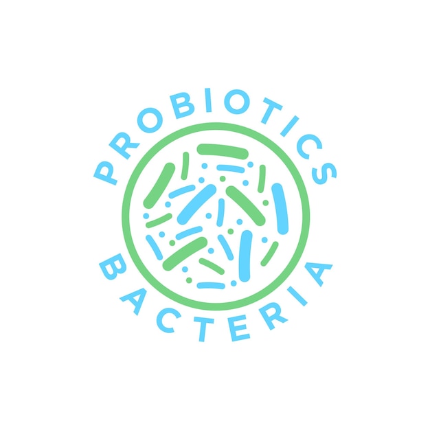 Szablon Projektu Logo Probiotyków