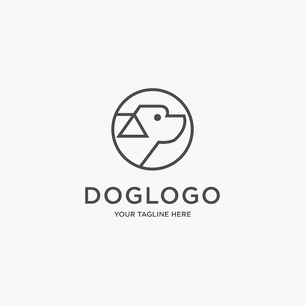 Szablon Projektu Logo Psa