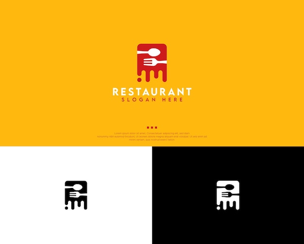 Szablon Projektu Logo Restauracji