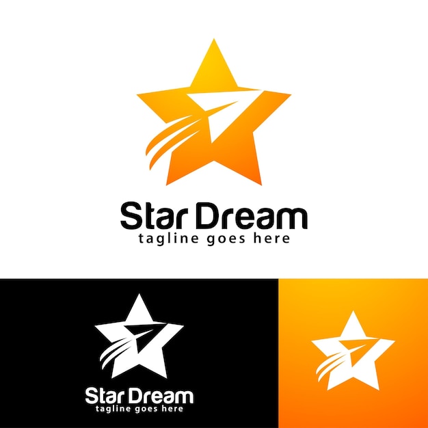 Szablon Projektu Logo Star Dream