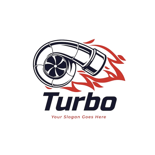 Szablon projektu logo turbo