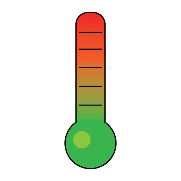 Plik wektorowy szablon projektu logo wektor ikona termometr