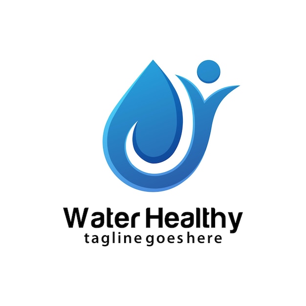 Szablon Projektu Logo Zdrowej Wody