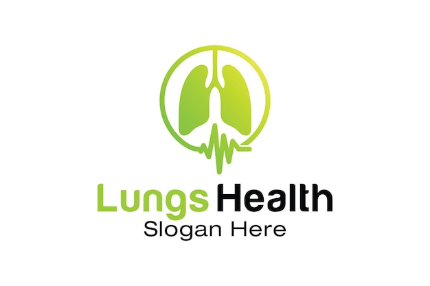 Szablon Projektu Logo Zdrowia Płuc