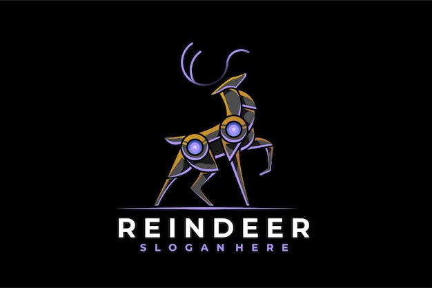 Szablon Projektu Nowoczesnego Mecha Robotic Reindeer