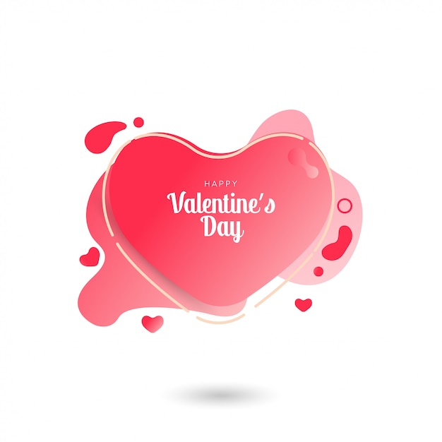 Szablon Projektu Transparent Serce Valentine Sprzedaży