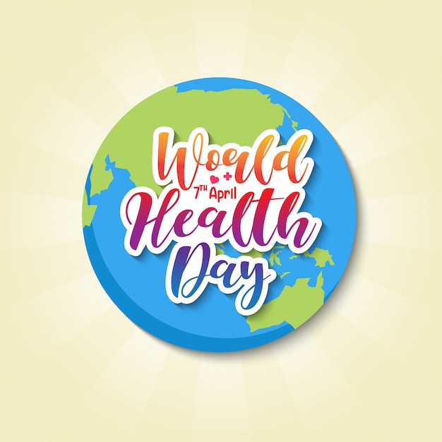 Szablon Projektu Transparent światowy Dzień Zdrowia