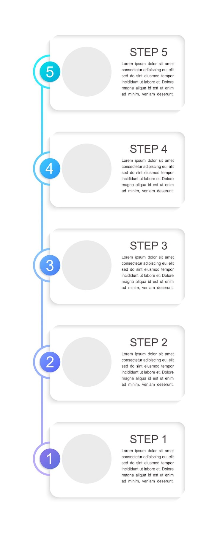 Wektor szablon projektu wykresu infografiki efektywnego zarządzania zasobami
