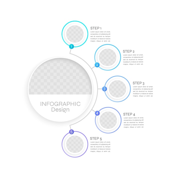 Szablon Projektu Wykresu Infografiki Zarządzania Projektami