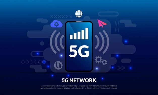 Szablon Sieci Mobilnej 5g