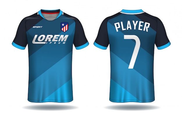 Szablon Soccer Jersey