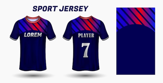 Szablon tekstylny z tkaniny sportowej