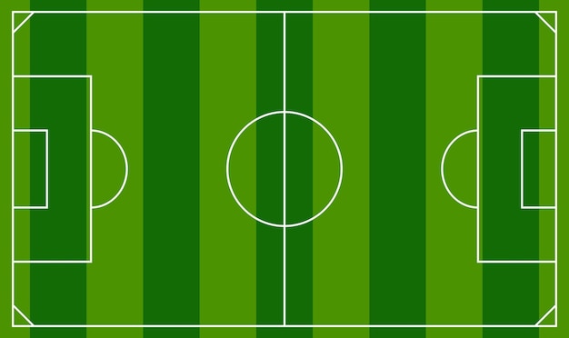 Plik wektorowy szablon tła boiska piłkarskiego lub boiska piłki nożnej europejskiej