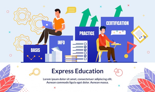 Szablon Transparent Express Education