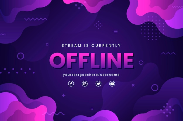 Szablon transparent offline offline