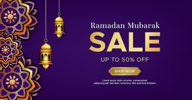 Szablon transparent sprzedaż ramadan kareem