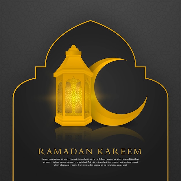 Szablon Uroczystości Ramadan Kareem