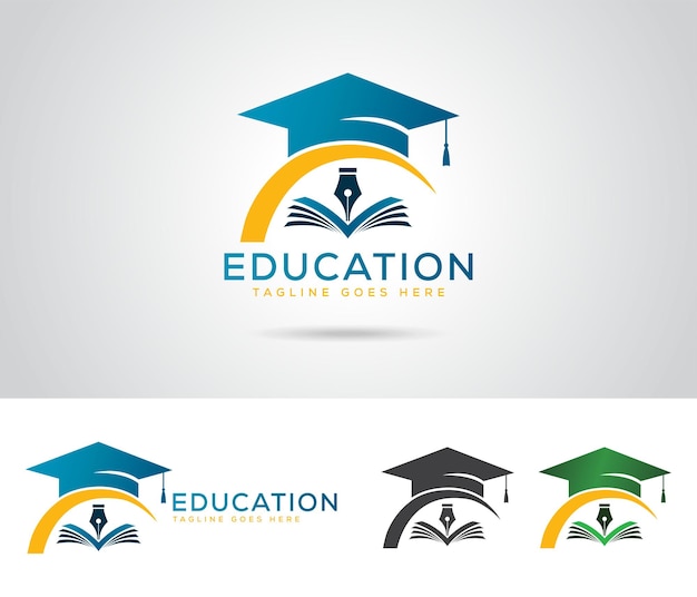 Plik wektorowy szablon wektor projektu logo edukacji