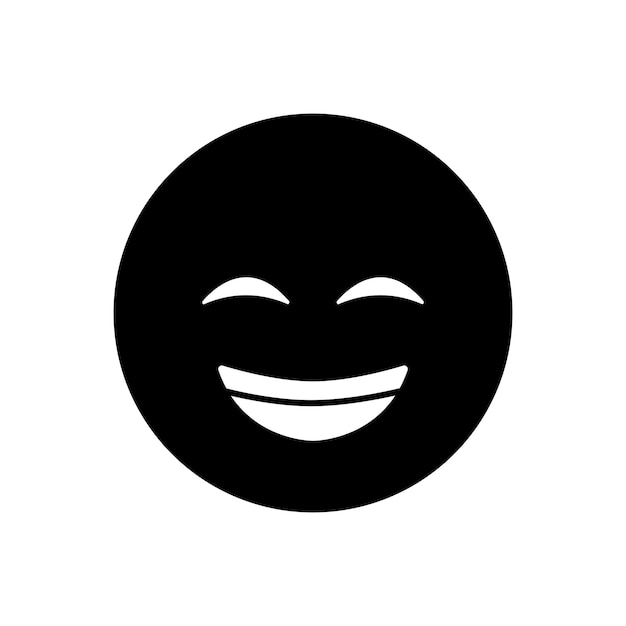 Plik wektorowy szablon wektorowy ikony emoji ilustracja projektowanie logo