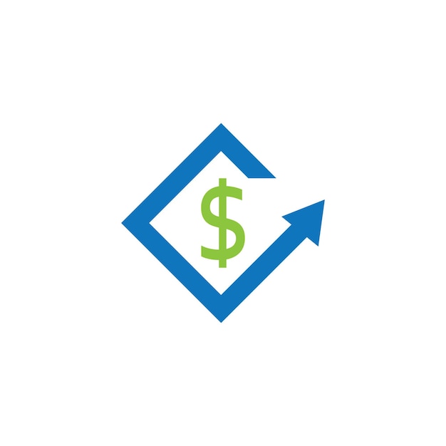Szablon Wektorowy Projektowania Logo Finansów Biznesowych