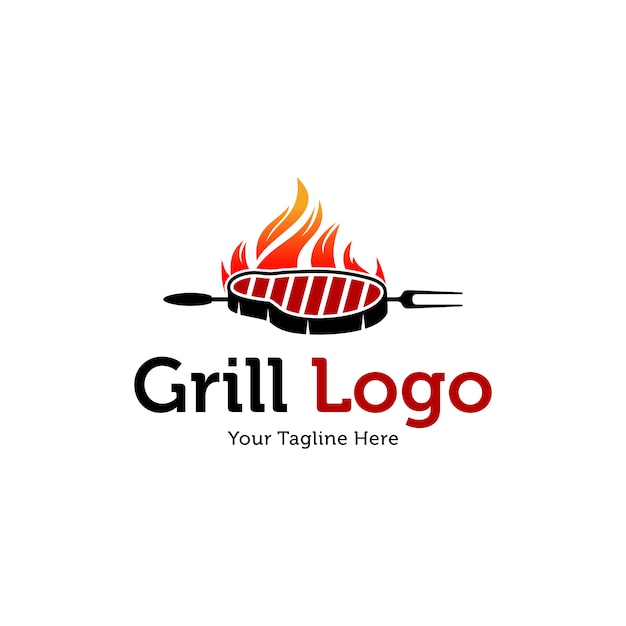 Szablony Logo Hot Grill