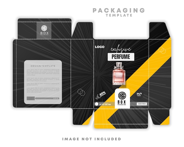 Szablony projektowania opakowań i meble marki monitor perfumy produkty czyszczenie medyczne