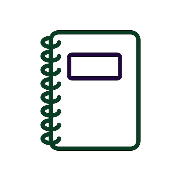 szablony projektowania wektorowego ikony notebooka