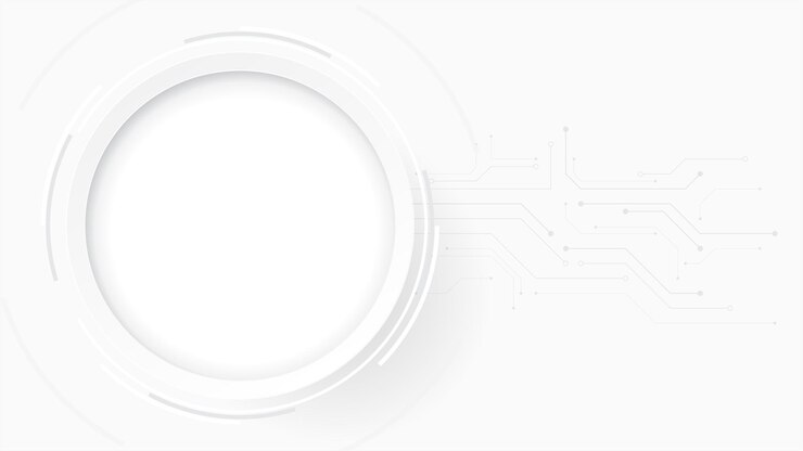 Szare białe tło technologii, Hi tech cyfrowe połączenie, komunikacja, koncepcja wysokiej technologii, nauka, technologia tło