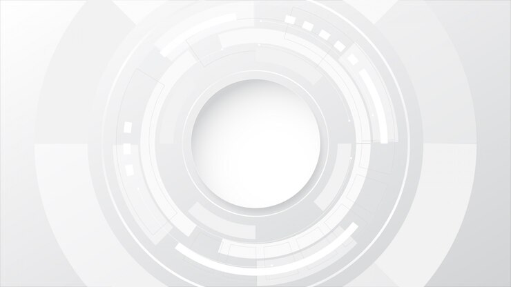 Szare białe tło technologii, Hi tech cyfrowe połączenie, komunikacja, koncepcja wysokiej technologii, nauka, technologia tło