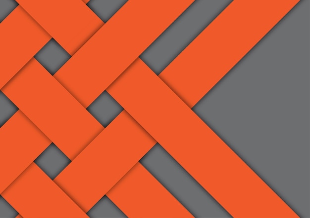 Szare tło pomarańczowe tło i cienie gradientowe na abstrakcyjnym tle