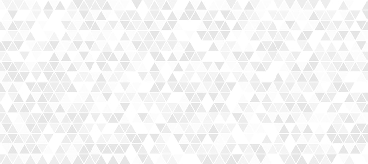 Wektor szary biały trójkąt z geometrycznym wzorem tła.