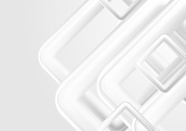 Szary i biały geometryczny tech abstrakcjonistyczny tło