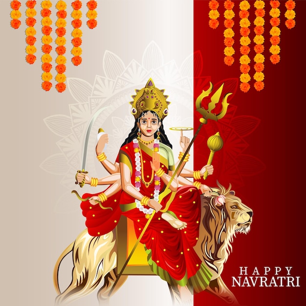Szczęśliwe święto Navratri