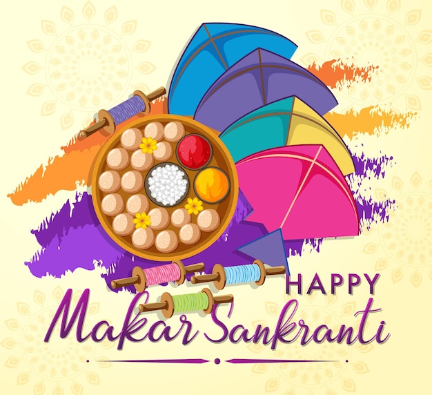 Szczęśliwego Dnia Makar Sankranti
