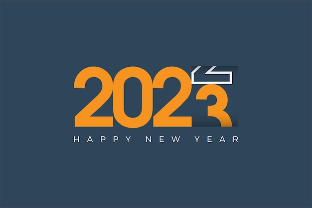 Szczęśliwego Nowego Roku 2023 Z Unikalną Ilustracją Numeru