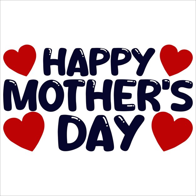 Szczęśliwy Dzień Matki Baner Z Złotą Kaligrafią Elegantny Cytat Na Plakat Lub Kartkę Z Mo