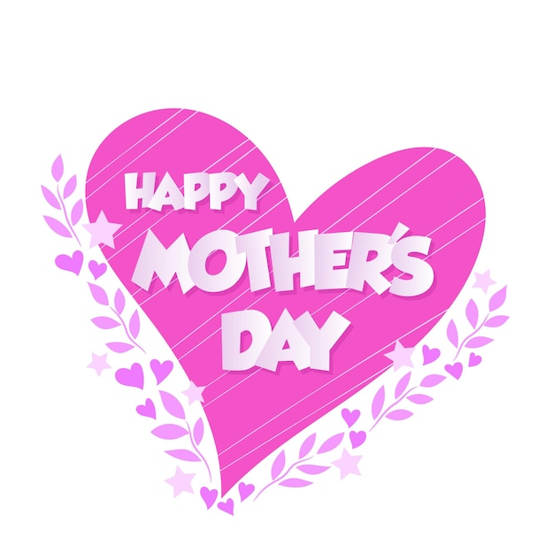 Plik wektorowy szczęśliwy dzień matki kartkę z życzeniami dzień matki pozdrowienia tło dla świętowania mamusi