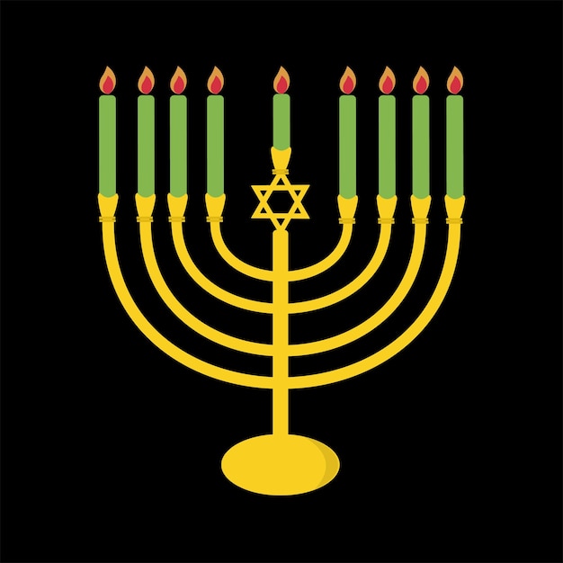 Szczęśliwy Hanukkah Design