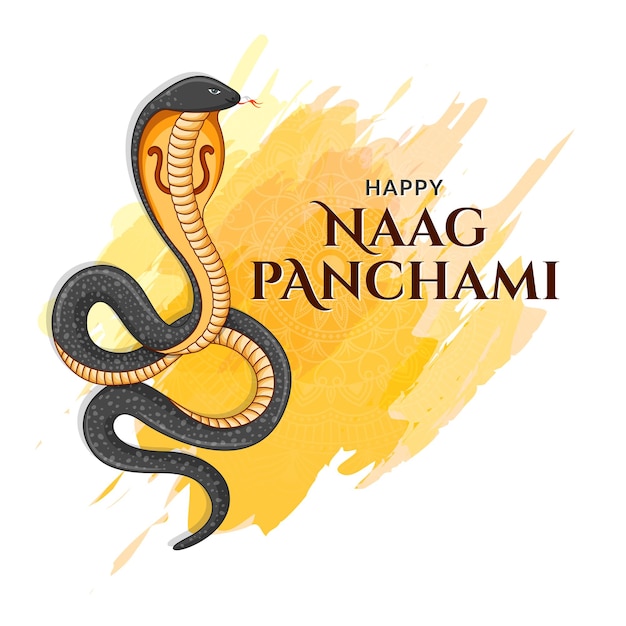 szczęśliwy indyjski festiwal Naag panchami