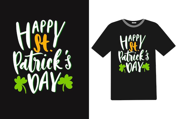 Plik wektorowy szczęśliwy stpatricks day t-shirt design