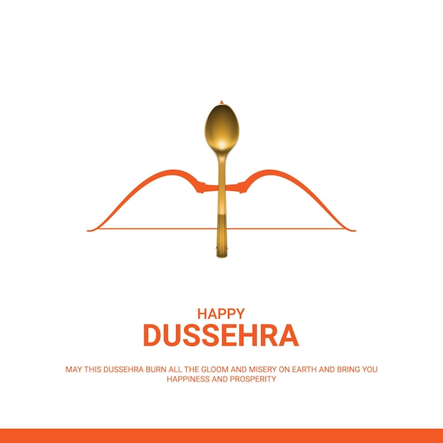 Szczęśliwy Tekst Dasera Z Hinduską Ilustracją Festiwalu