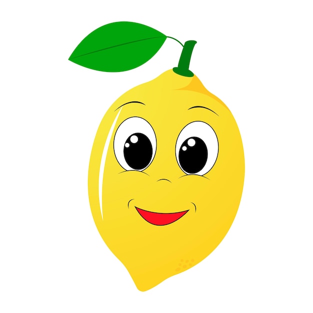 Szczęśliwy Znak Uśmiechający Się żółty Cytryna Wesoła Cytryna Drukuj Na Ilustracji Wektorowych Tshirt