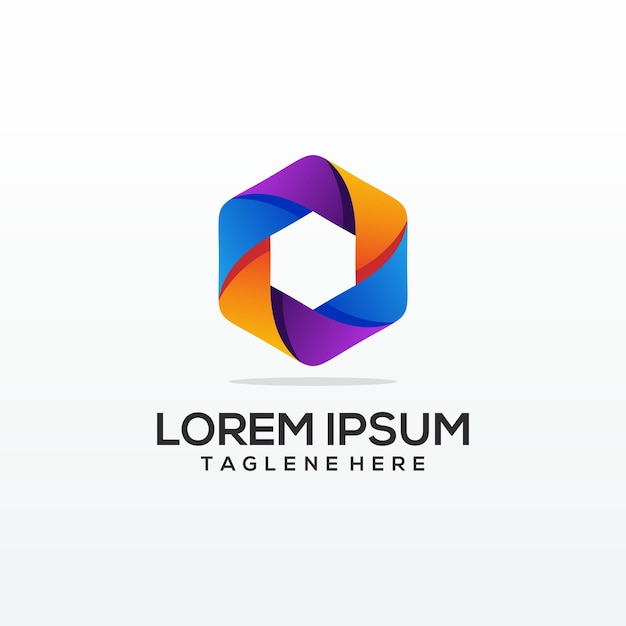 Sześciokątne logo